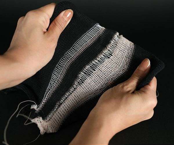 Shape-shifting fiber can produce morphing fabrics