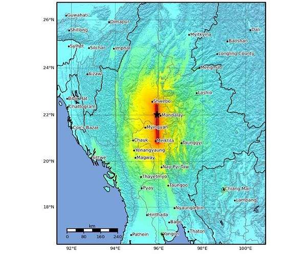 Quake-hit Myanmar city becomes epicentre of junta election offensive