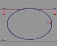 New nanodevice shifts light's color at single-photon level