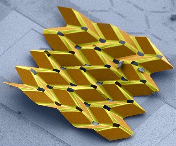 Advancement creates nanosized, foldable robots