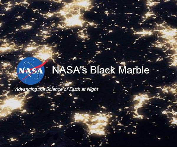 Viewing Earth from space at night: tracking our changing black marble