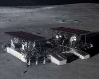 NASA Shares Mid-Sized Robotic Lunar Lander Concept with Industry