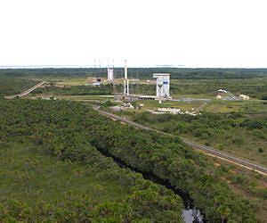 Ariane Flight VA214's launch vehicle marks a preparation milestone