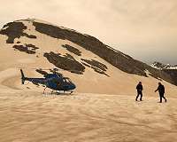 Australian bushfire smoke turns New Zealand glaciers brown