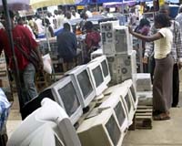 Old TVs bad landfill reception