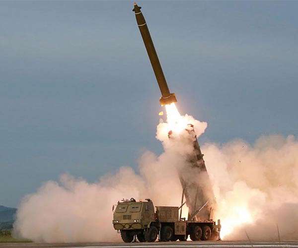 North Korea tests 'tactical guided missiles' in military push
