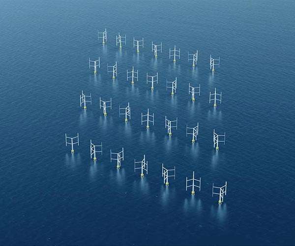 Vertical turbines could be the future for wind farms
