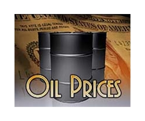Oil prices drop on China data