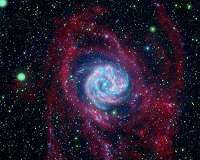 Monster colliding black holes might lurk on the edge of spiral galaxies