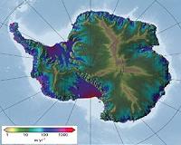 UAF model used to estimate Antarctic ice sheet melting