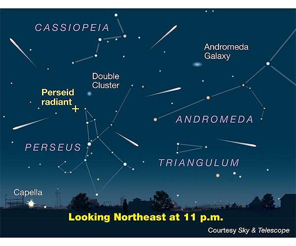 Perseid meteor shower set to peak Aug. 12-13
