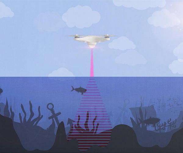 Stanford engineers combine light and sound to see underwater