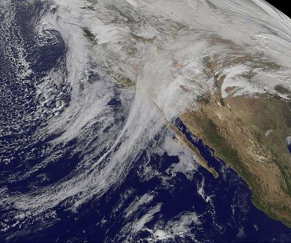 US West Coast battered as 'Pineapple Express' storms hits