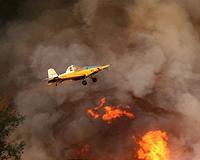 Greece asks EU for air support to battle fires