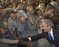 Bush rejects another Iraq war spending law