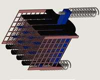 Electromagnetic water cloak eliminates drag and wake
