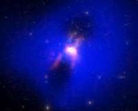 Black hole is producing its own fuel for star-making