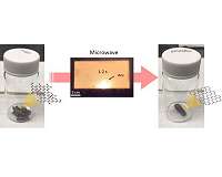 Rapid and mass production of graphene, using microwaves