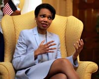 Six powers to 'move forward' on further steps against Iran: Rice