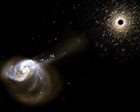 Star Clusters Point To Black Holes Ejected From Host Galaxies