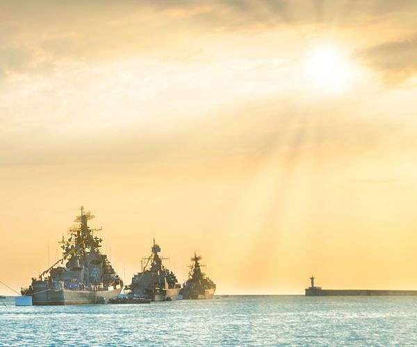 Russia stages naval drills involving most of its fleet
