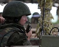 Russian military police conduct Syria patrol