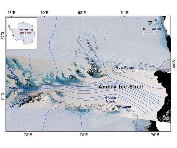 NASA's ICESat-2 satellite reveals shape, depth of Antarctic ice shelf fractures