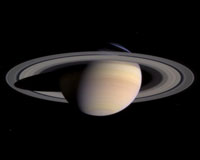 Saturn's 'day' shorter by five minutes