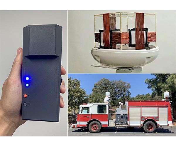 Seeing through walls to help locate firefighters