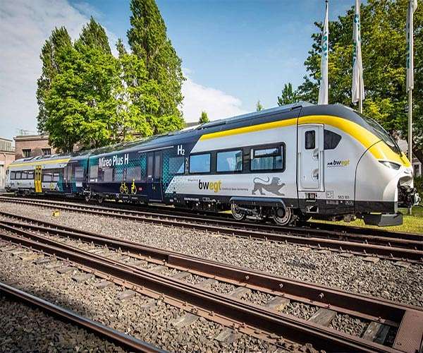 Whistle blows in Germany for world's first hydrogen train fleet