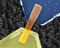 Artificial synapses made from nanowires