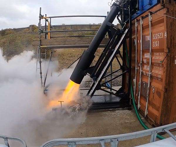 Skyrora completes second stage static fire engine test