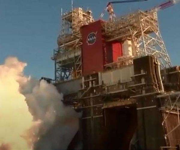 NASA Targets March 18 for SLS Hot Fire Test