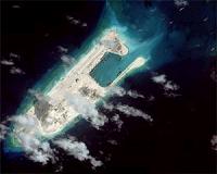 China has nearly finished runway on artifical island in South China Sea