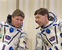 Happy US-Russian crew deny 'divorce in space'