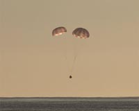 Dragon Back on Earth as Crew Revs Up Station Science