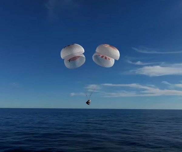 ISS astronauts splash down on Earth after first-ever medical evacuation