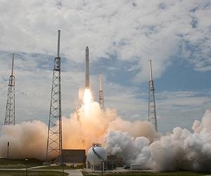 NASA, SpaceX giddy over historic orbit launch