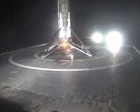 SpaceX lands Falcon 9 rocket after launching Japanese satellite