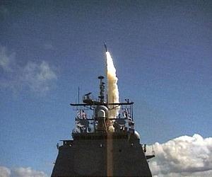 Second Generation Aegis Ballistic Missile Defense System Intercepts Ballistic Missile Target