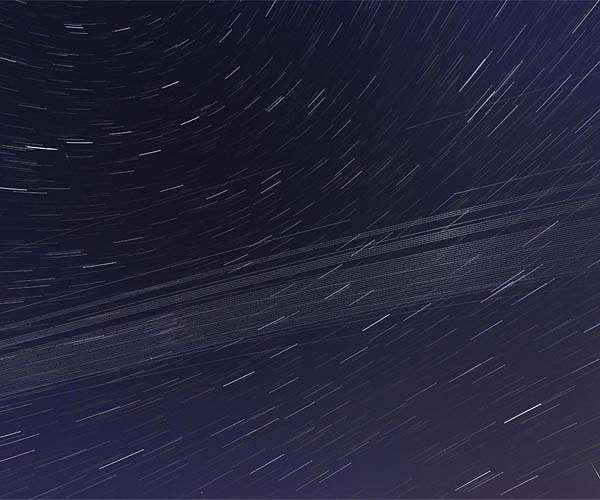 Sky watchers in Alaska treated to SpaceX satellites and glowing aurora