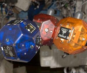 Robot competition in zero-gravity