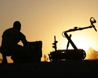 TALON IV Engineer Takes The Soldier Out Of The Minefield