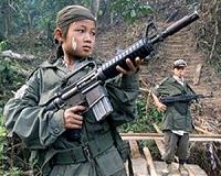 Powerful militia storms out of Myanmar peace talks
