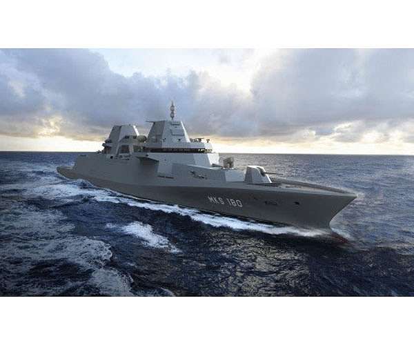 Damen and Thales to build the German MKS 180 Frigate of the Future