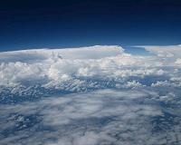 Tiny particles lead to brighter clouds in the tropics