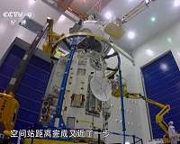 China's space station core module, manned spacecraft arrive at launch site