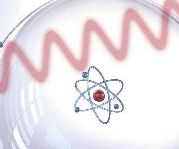 Electrons lag behind the nucleus