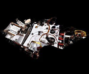 Camera Duo on Mars Rover Mast Will Shoot Color Views