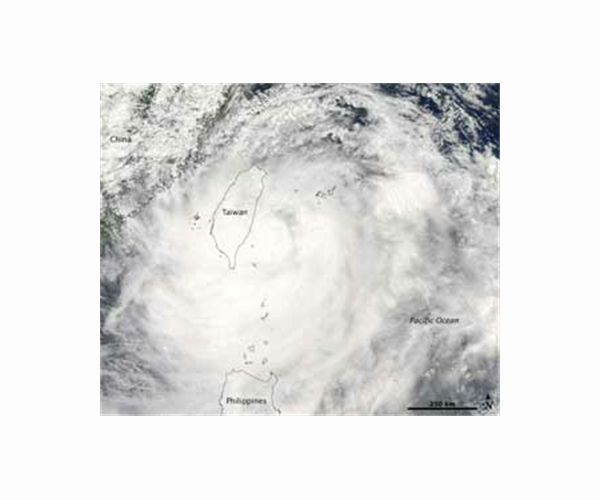 Taiwan cancels flights as weakened Typhoon Chanthu approaches